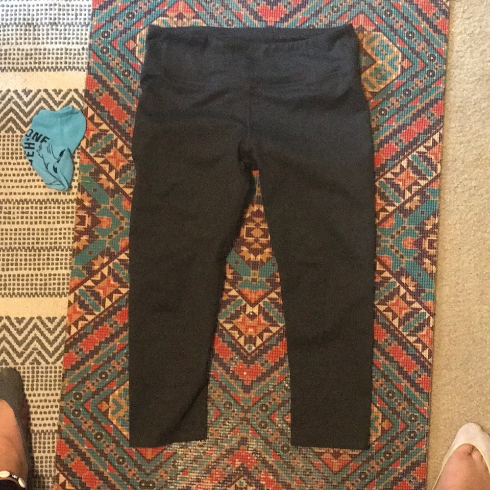 fabletics grey mid legging